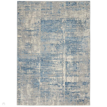 Solace SLA02 Ivory/Grey/Blue Rug-Nourison-Rug Love - The Most Loved Rug Store